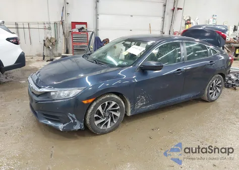 2017 Honda Civic Ex z USA, uszkodzony, nr VIN 2HGFC2F77HH538107